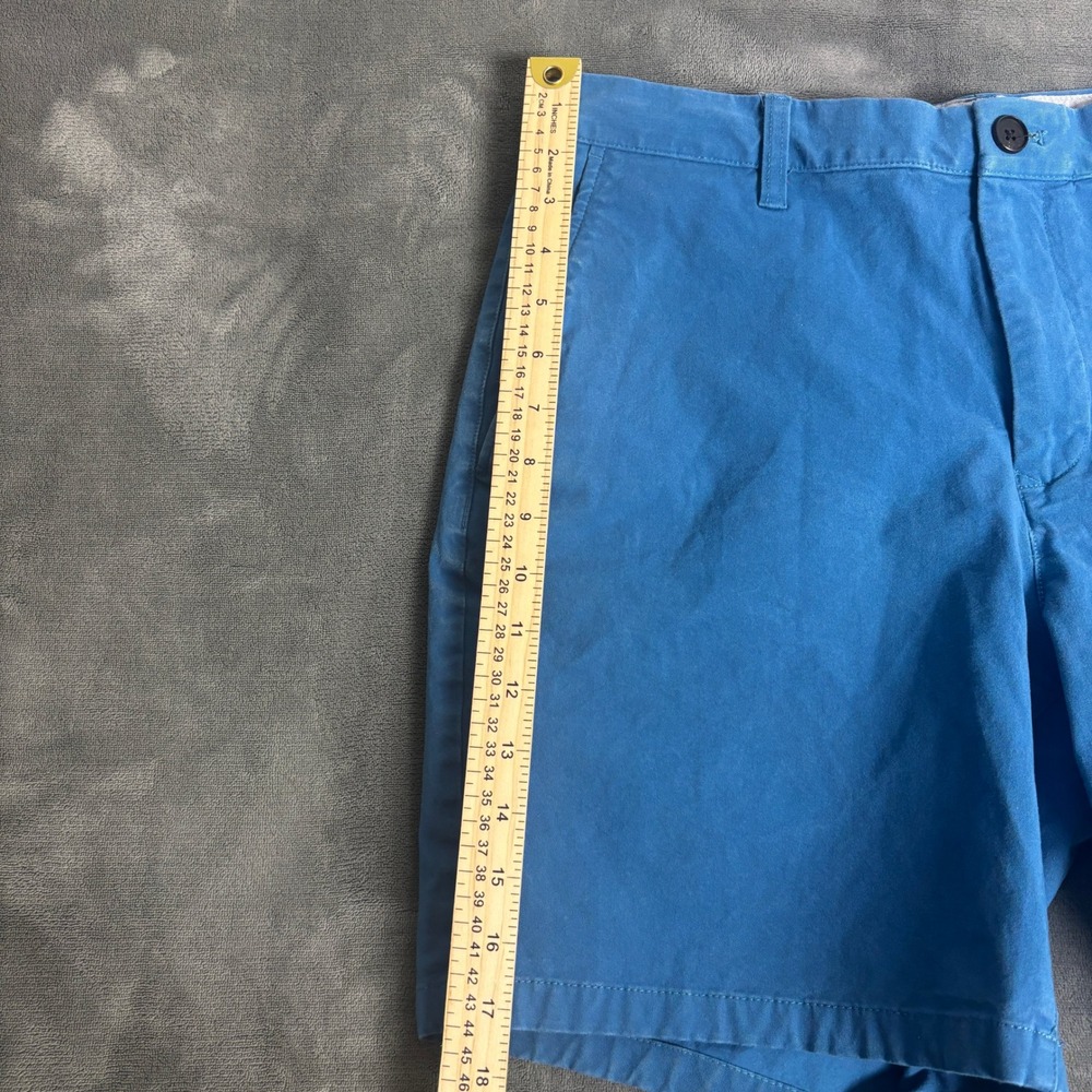 Bonobos Men's 33 Blue Chino Shorts Standard 7 Inch Inseam Golf Preppy Casual - Picture 7 of 9